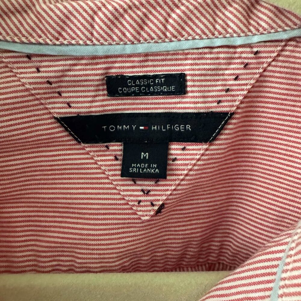 Red Striped Button Down - image 4